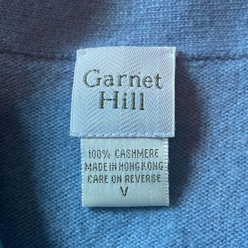 Garnet Hill 100% cashmere sweater - Picture 3 of 8